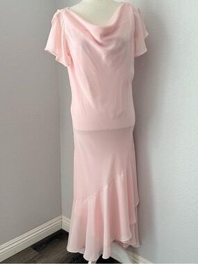 Liz Baker Blush Pink 1920s Dress